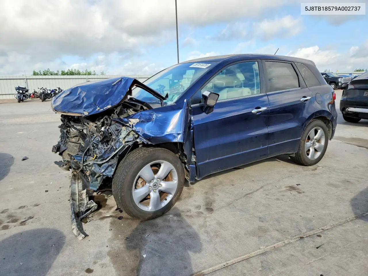 2009 Acura Rdx Technology VIN: 5J8TB18579A002737 Lot: 59161026