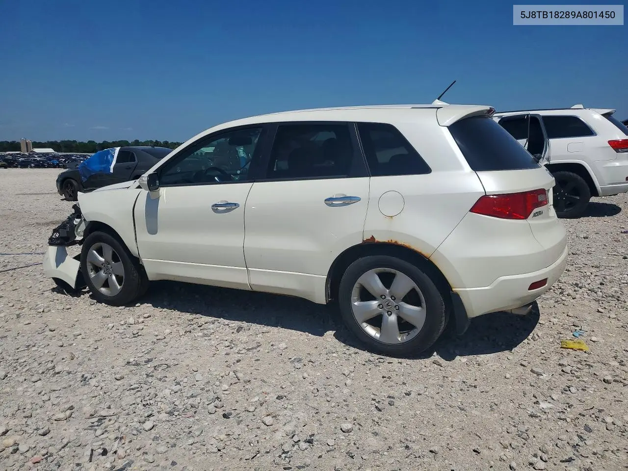 2009 Acura Rdx VIN: 5J8TB18289A801450 Lot: 59824316