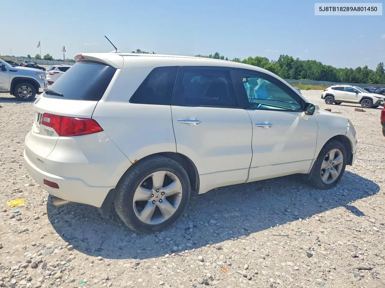 2009 Acura Rdx VIN: 5J8TB18289A801450 Lot: 59824316