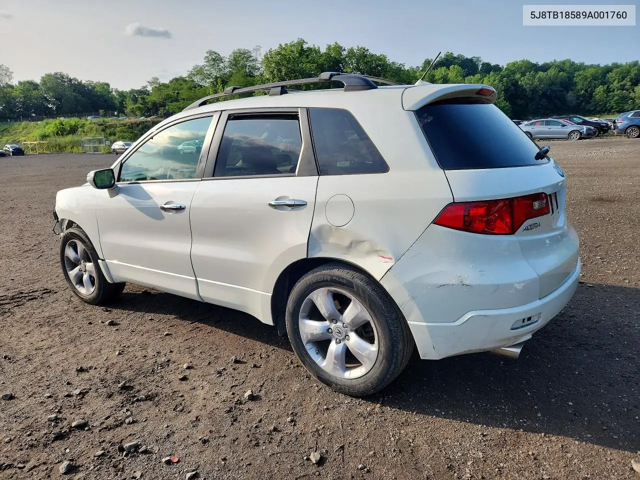 2009 Acura Rdx Technology VIN: 5J8TB18589A001760 Lot: 61741556