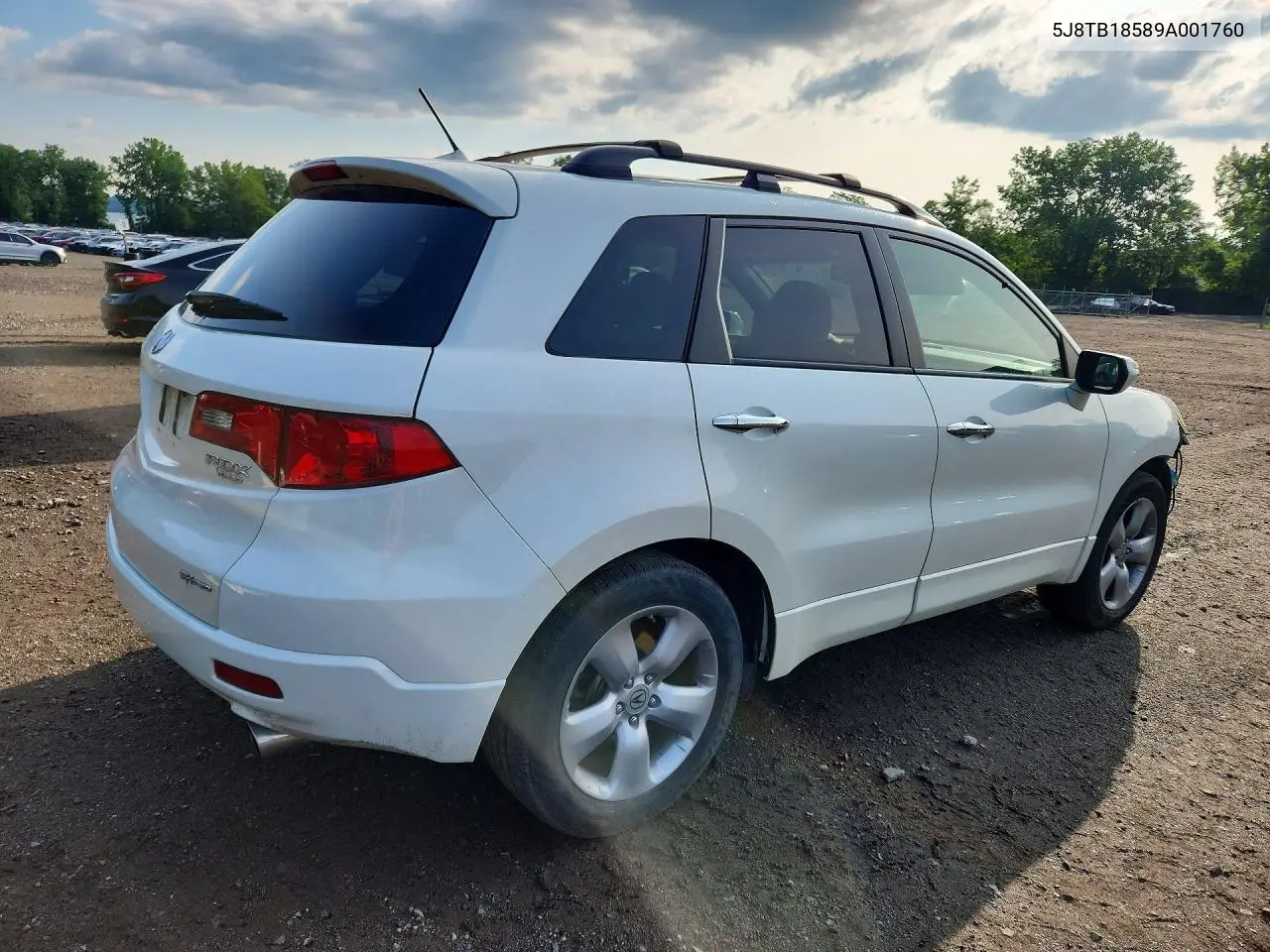 2009 Acura Rdx Technology VIN: 5J8TB18589A001760 Lot: 61741556