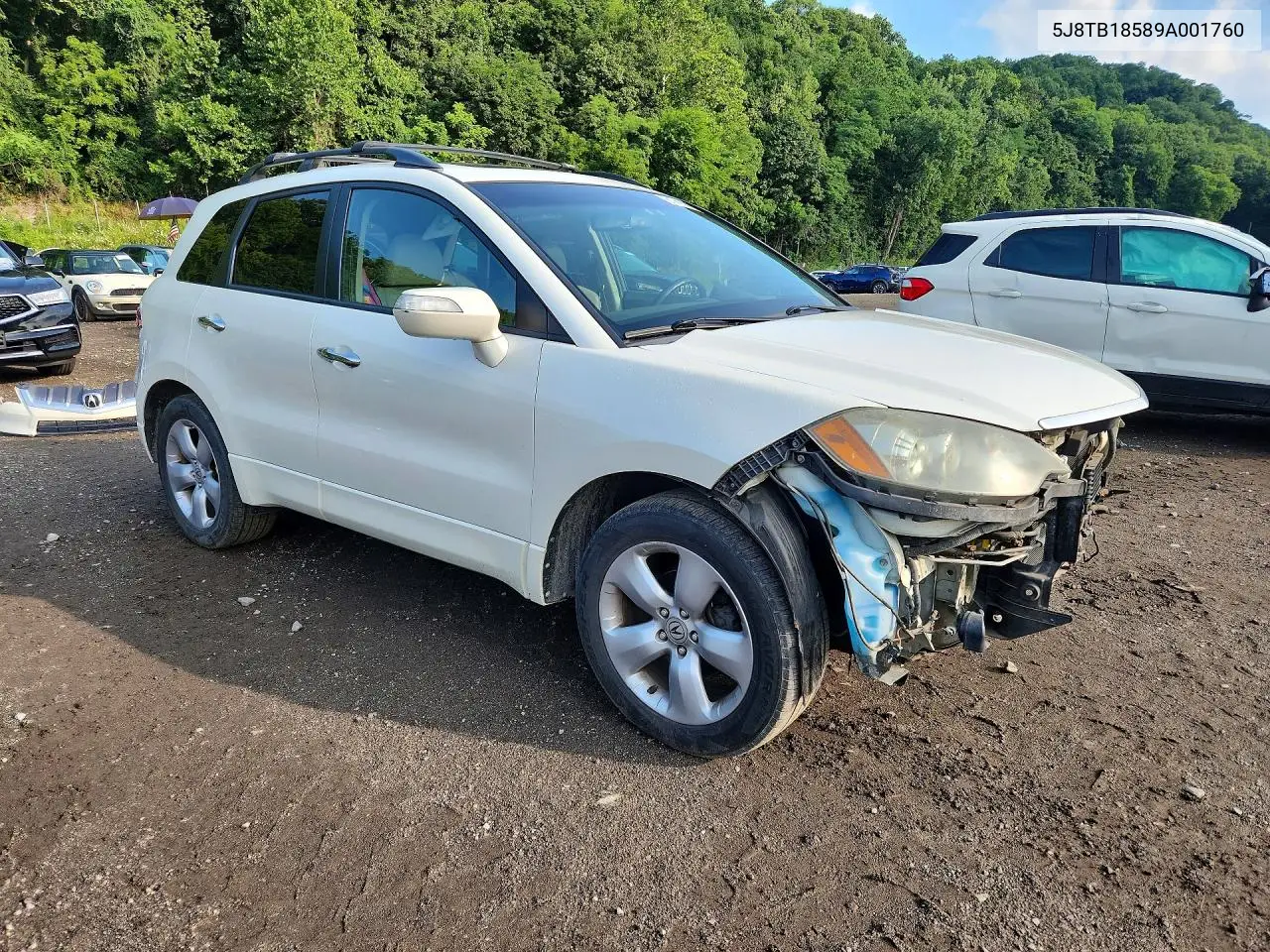 2009 Acura Rdx Technology VIN: 5J8TB18589A001760 Lot: 61741556
