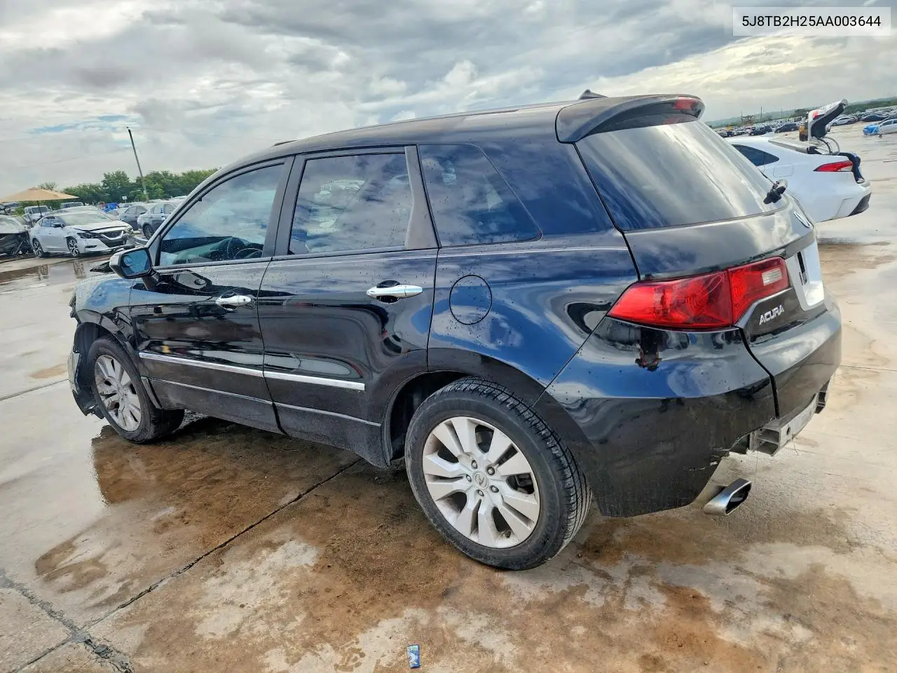 2010 Acura Rdx VIN: 5J8TB2H25AA003644 Lot: 60862246