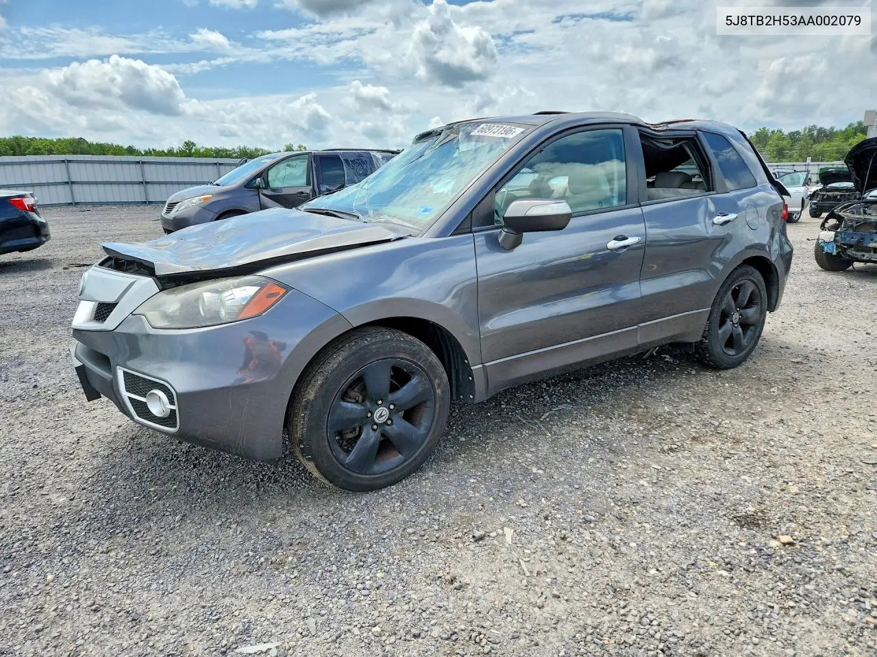 2010 Acura Rdx Technology VIN: 5J8TB2H53AA002079 Lot: 60973196