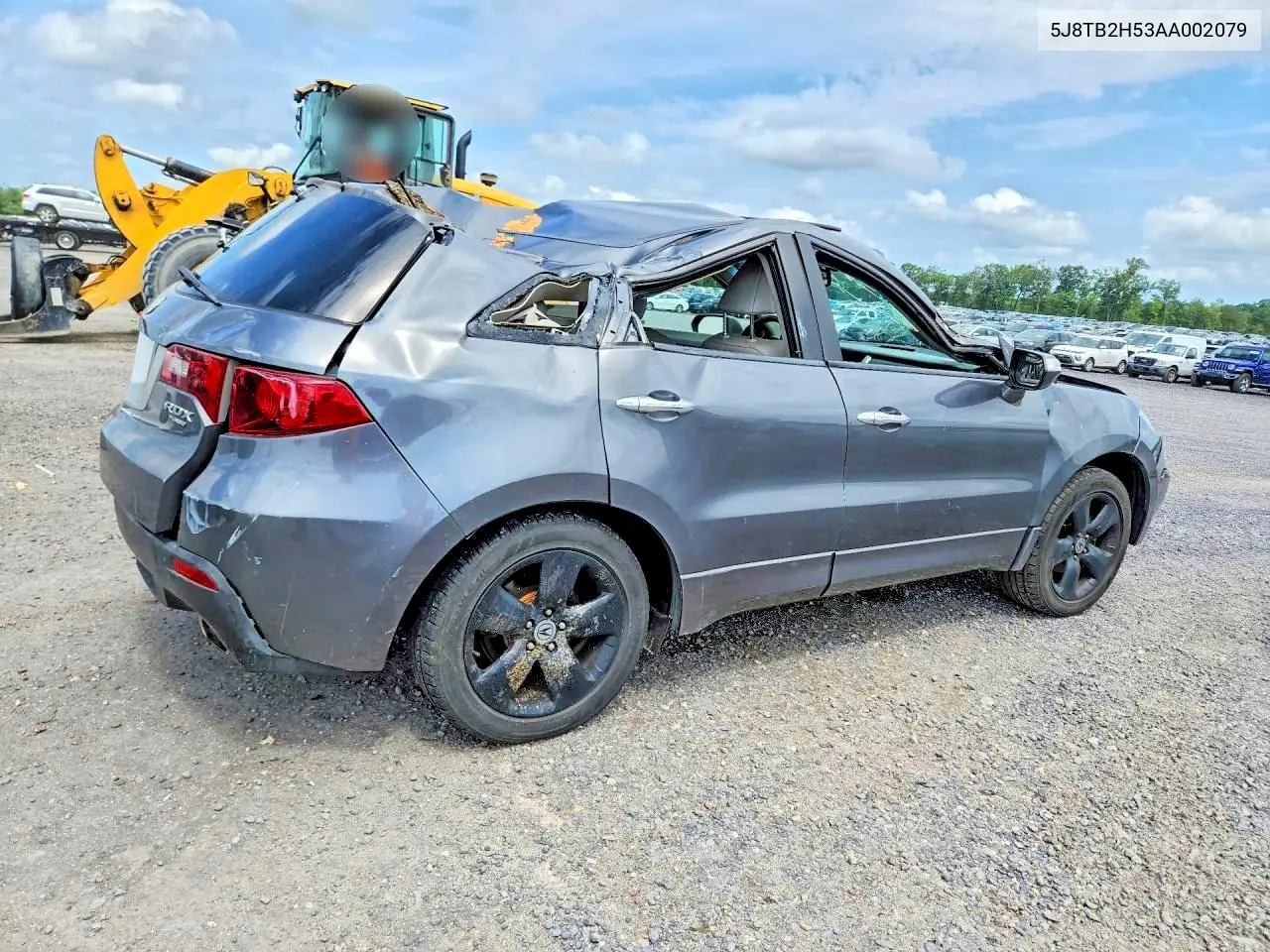 2010 Acura Rdx Technology VIN: 5J8TB2H53AA002079 Lot: 60973196