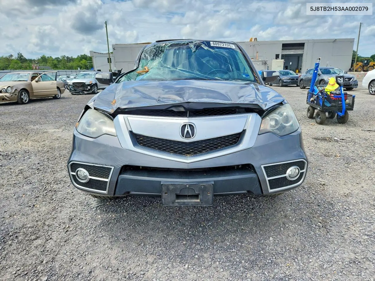 2010 Acura Rdx Technology VIN: 5J8TB2H53AA002079 Lot: 60973196