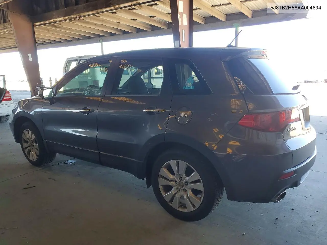 2010 Acura Rdx Technology VIN: 5J8TB2H58AA004894 Lot: 62008316
