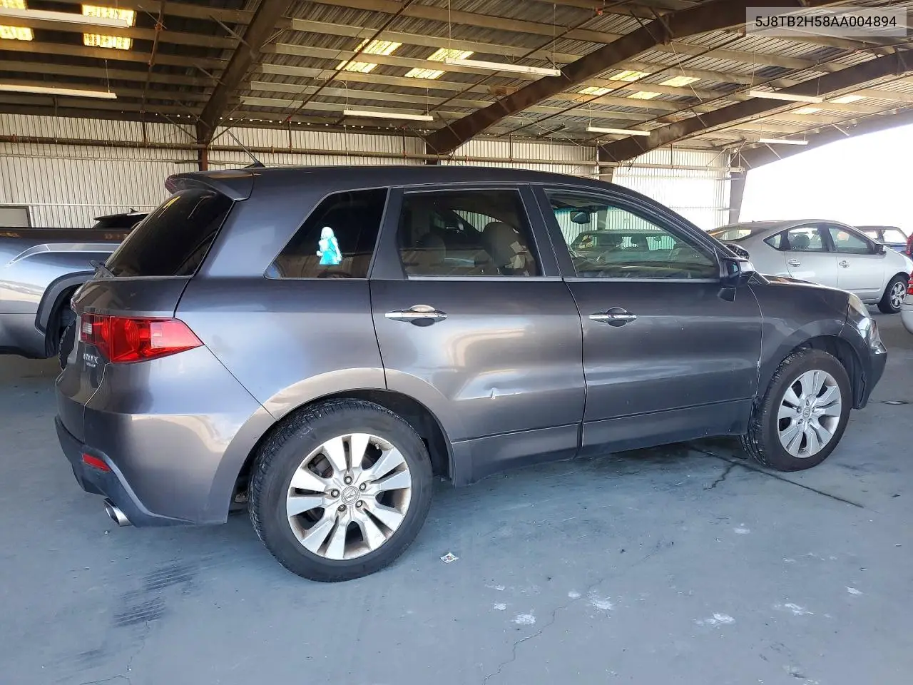 2010 Acura Rdx Technology VIN: 5J8TB2H58AA004894 Lot: 62008316