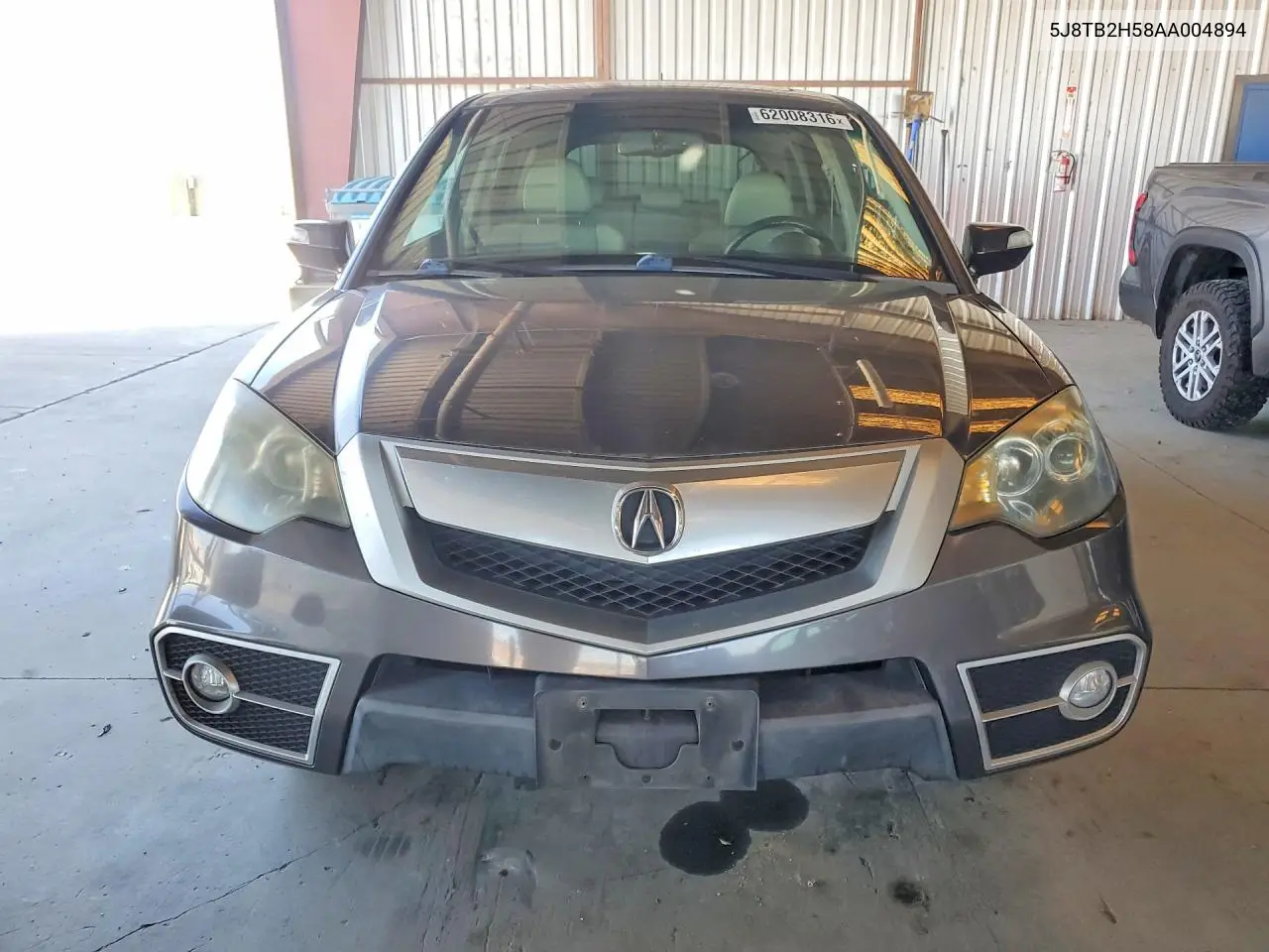 2010 Acura Rdx Technology VIN: 5J8TB2H58AA004894 Lot: 62008316