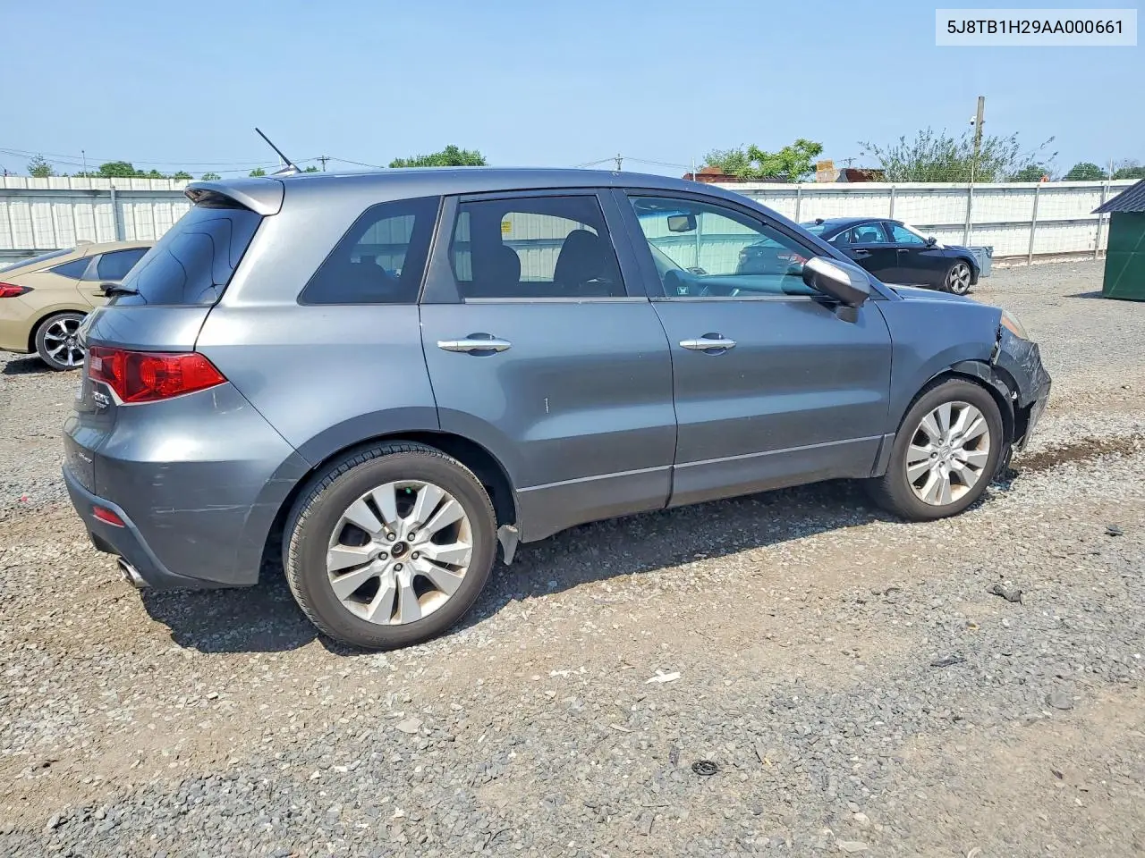 2010 Acura Rdx VIN: 5J8TB1H29AA000661 Lot: 76294645