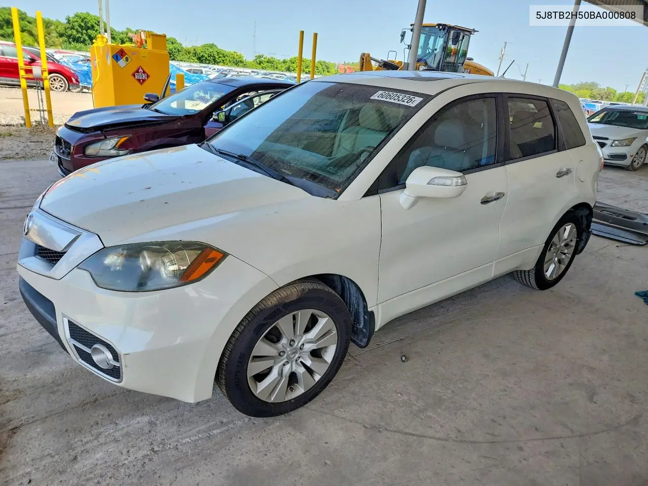 2011 Acura Rdx Technology VIN: 5J8TB2H50BA000808 Lot: 60605326