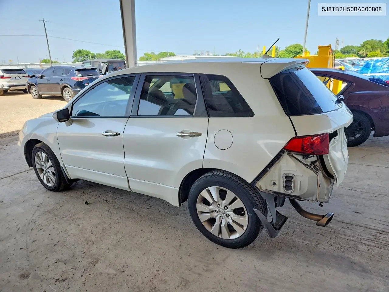 2011 Acura Rdx Technology VIN: 5J8TB2H50BA000808 Lot: 60605326