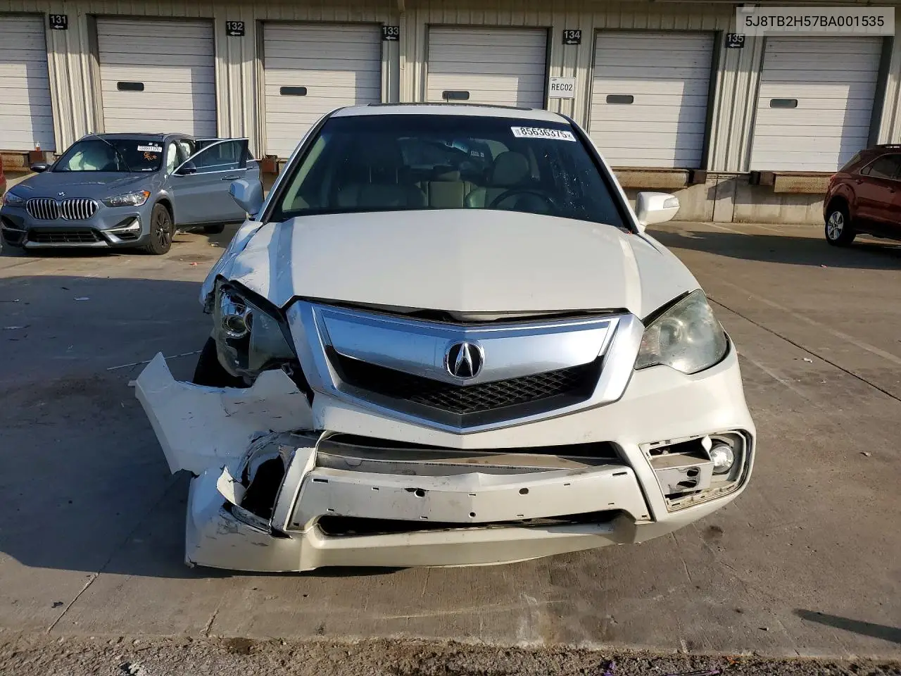 2011 Acura Rdx Technology VIN: 5J8TB2H57BA001535 Lot: 85636375