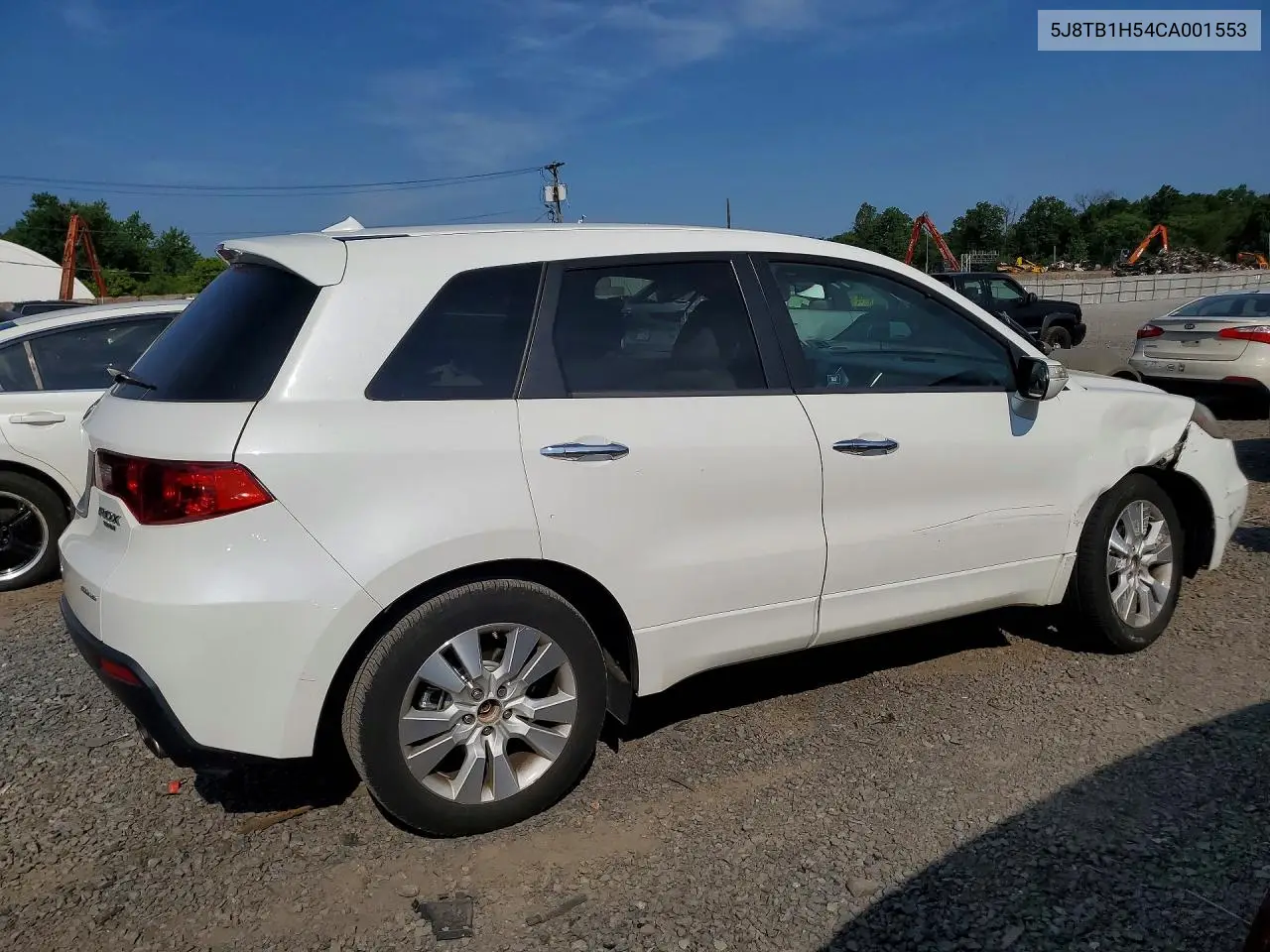 2012 Acura Rdx Technology VIN: 5J8TB1H54CA001553 Lot: 60585076