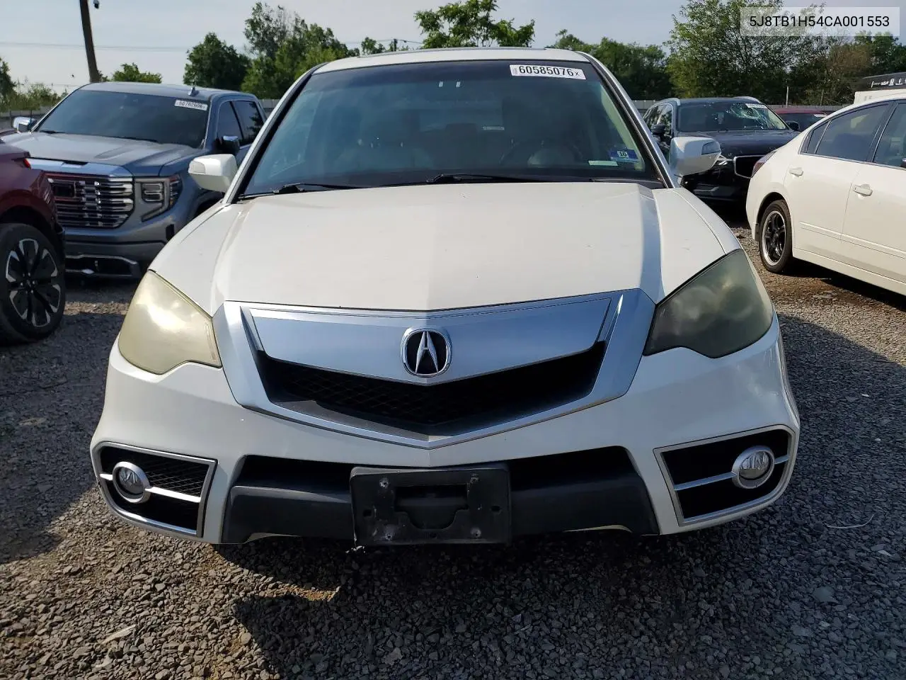 2012 Acura Rdx Technology VIN: 5J8TB1H54CA001553 Lot: 60585076