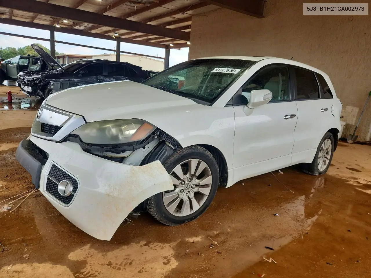 2012 Acura Rdx VIN: 5J8TB1H21CA002973 Lot: 61123956