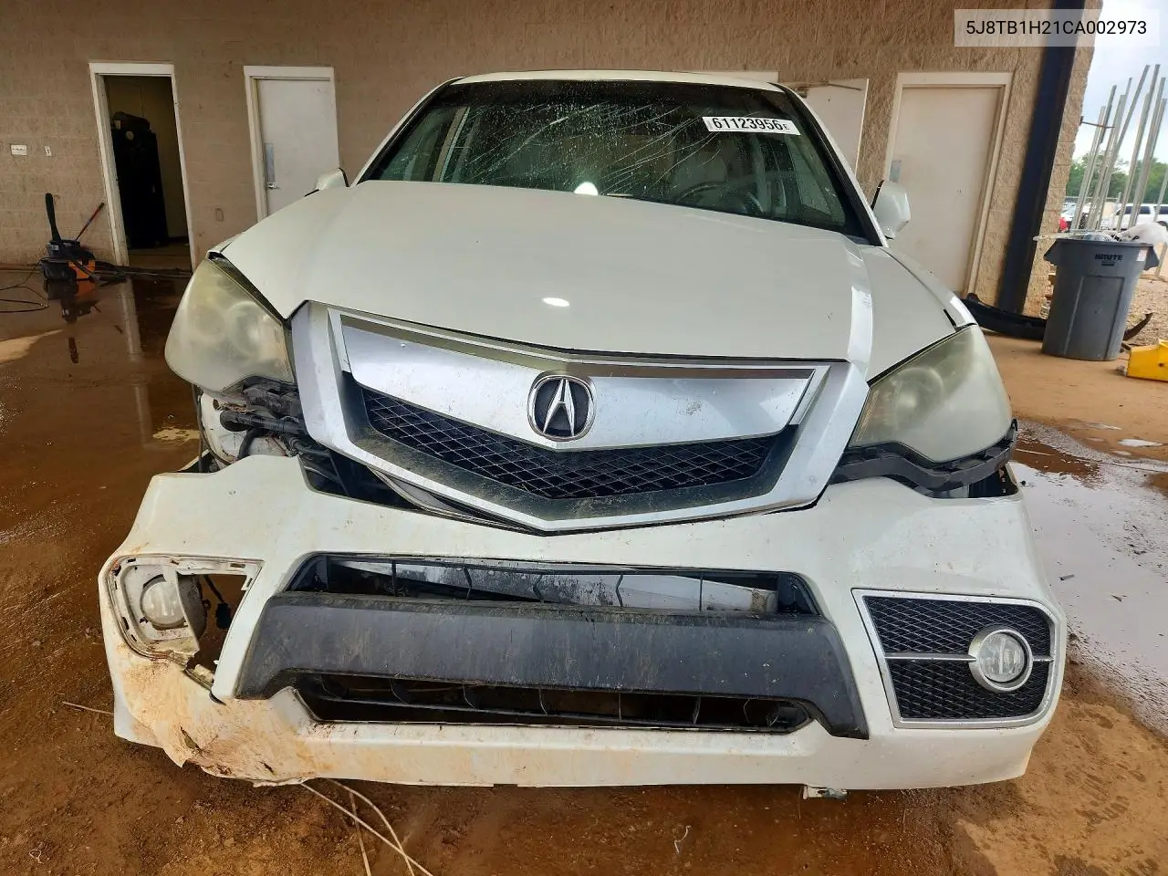 2012 Acura Rdx VIN: 5J8TB1H21CA002973 Lot: 61123956