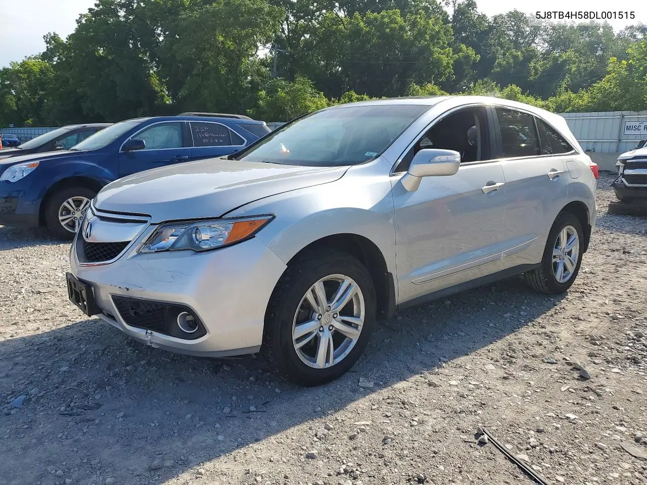 2013 Acura Rdx Technology VIN: 5J8TB4H58DL001515 Lot: 57132656