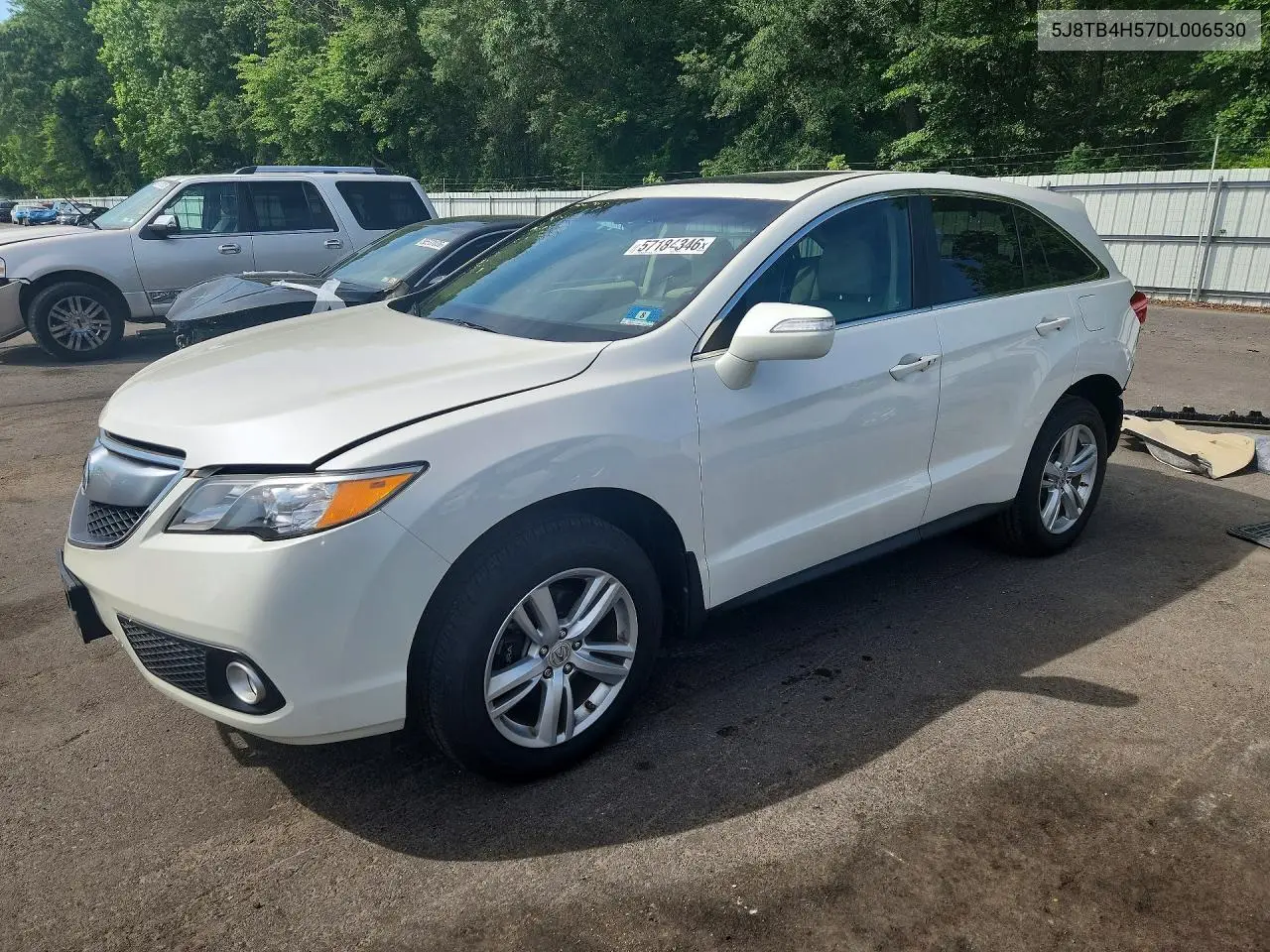 2013 Acura Rdx Technology VIN: 5J8TB4H57DL006530 Lot: 57184346