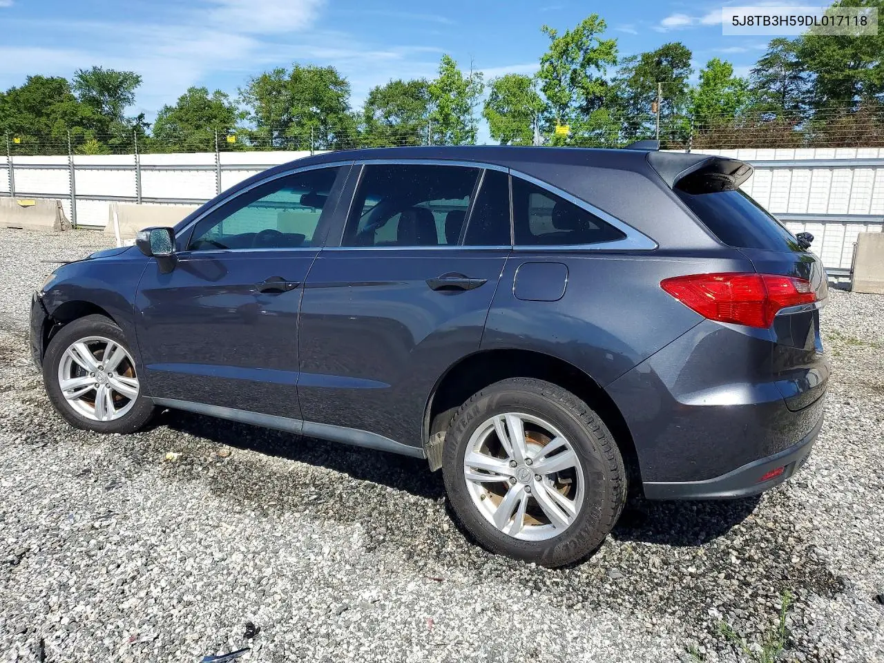 2013 Acura Rdx Technology VIN: 5J8TB3H59DL017118 Lot: 58010916