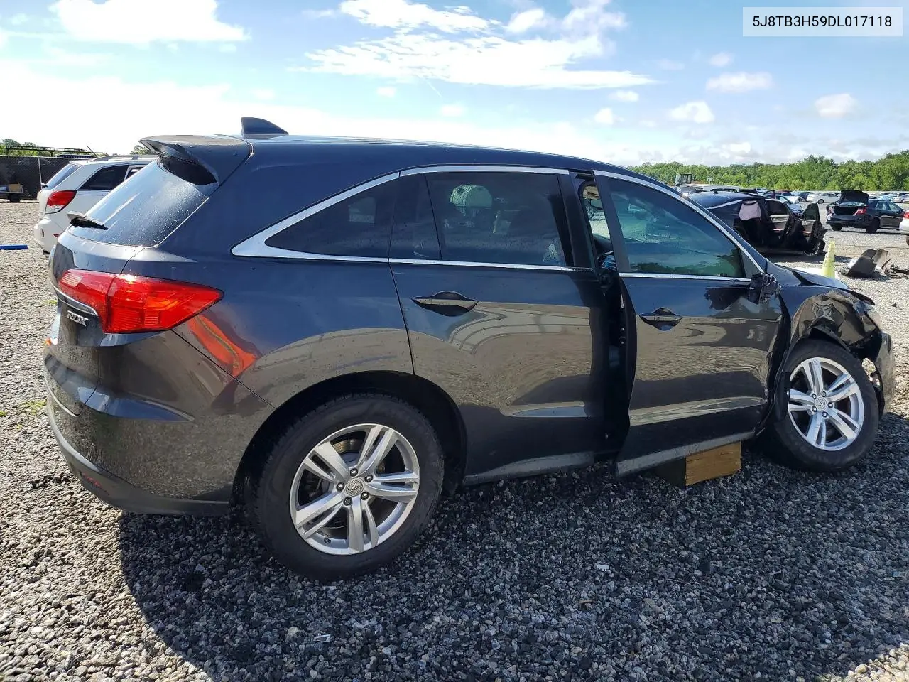 2013 Acura Rdx Technology VIN: 5J8TB3H59DL017118 Lot: 58010916