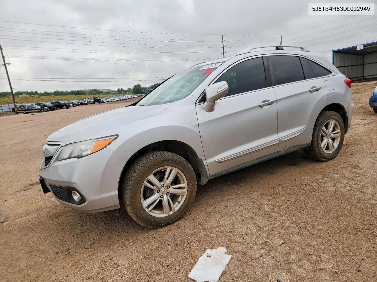 2013 Acura Rdx Technology VIN: 5J8TB4H53DL022949 Lot: 58360876