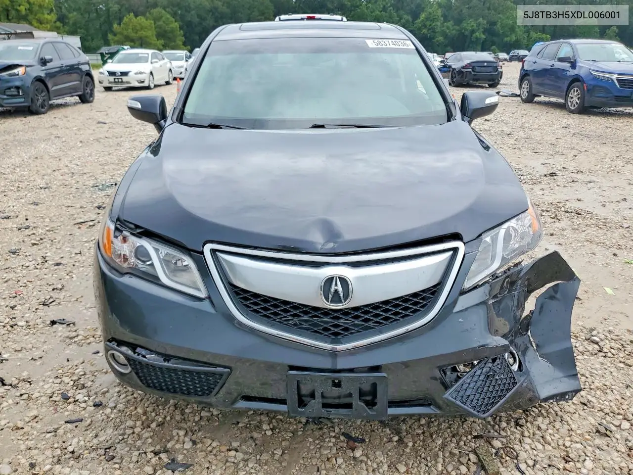 2013 Acura Rdx Technology VIN: 5J8TB3H5XDL006001 Lot: 58374036
