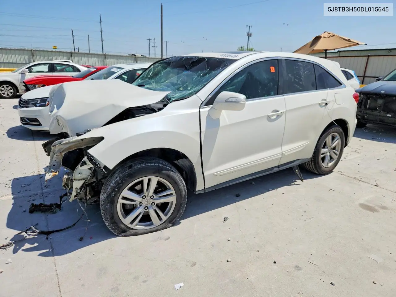 2013 Acura Rdx Technology VIN: 5J8TB3H50DL015645 Lot: 60655666