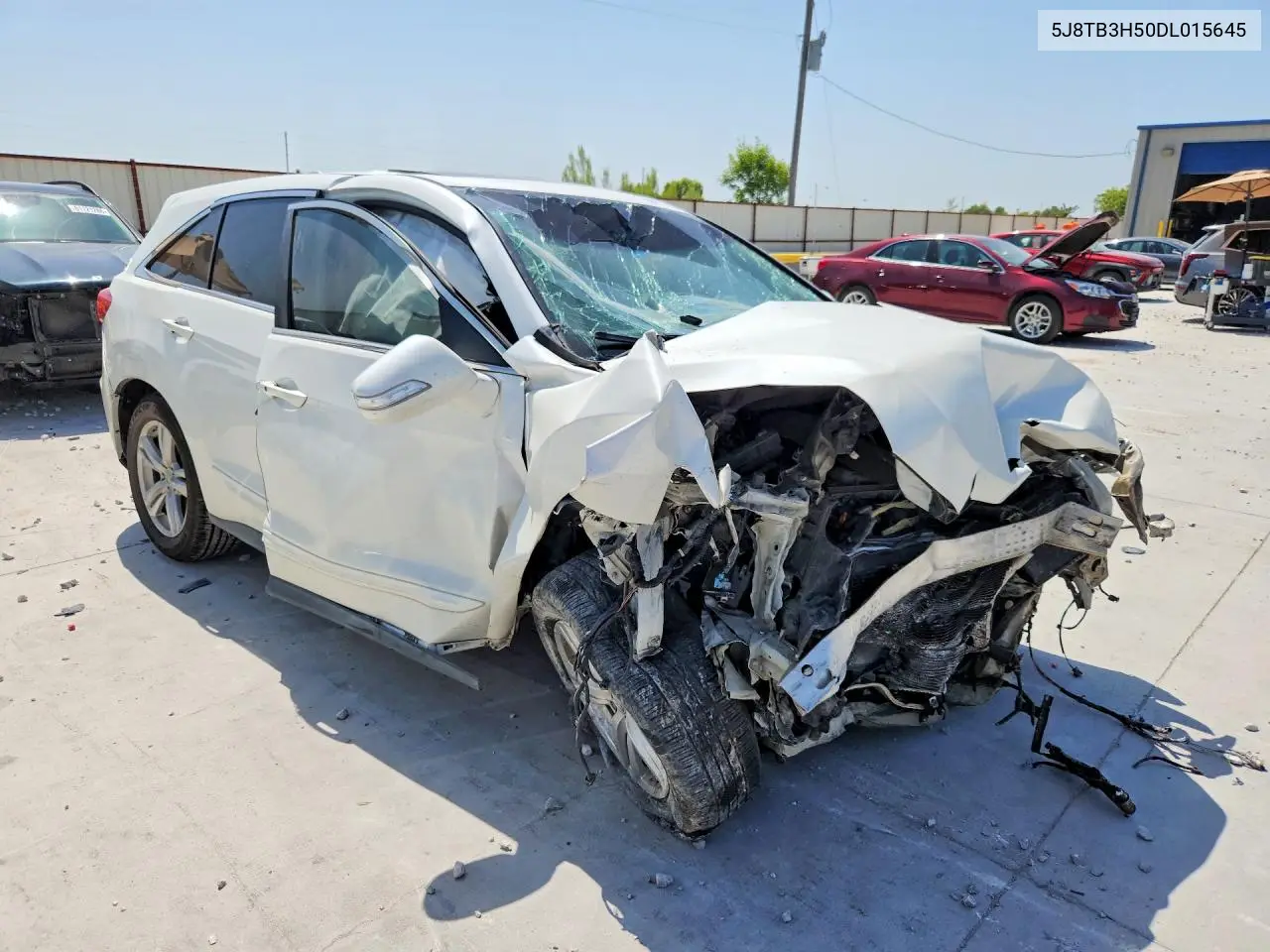 2013 Acura Rdx Technology VIN: 5J8TB3H50DL015645 Lot: 60655666