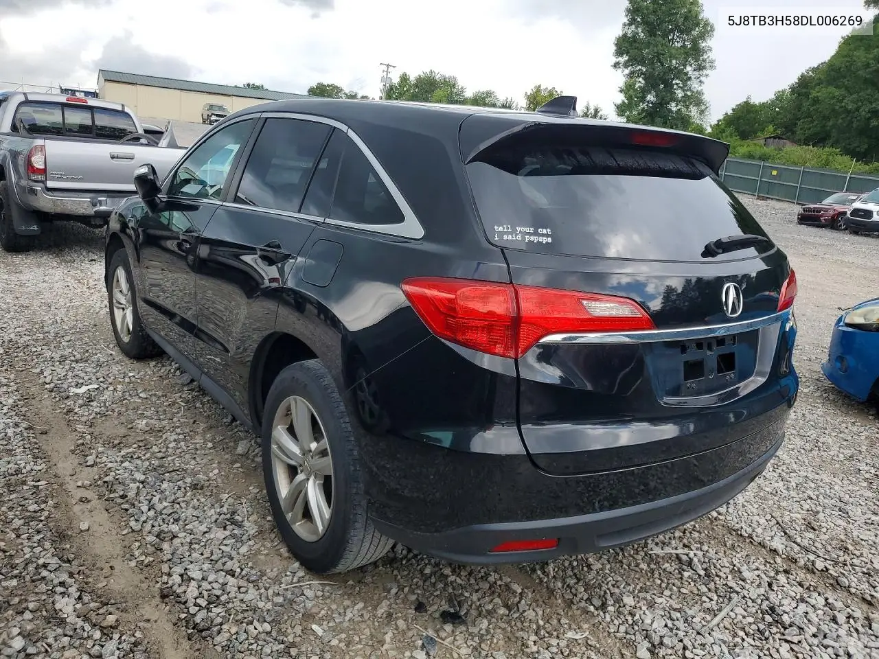 2013 Acura Rdx Technology VIN: 5J8TB3H58DL006269 Lot: 60771706