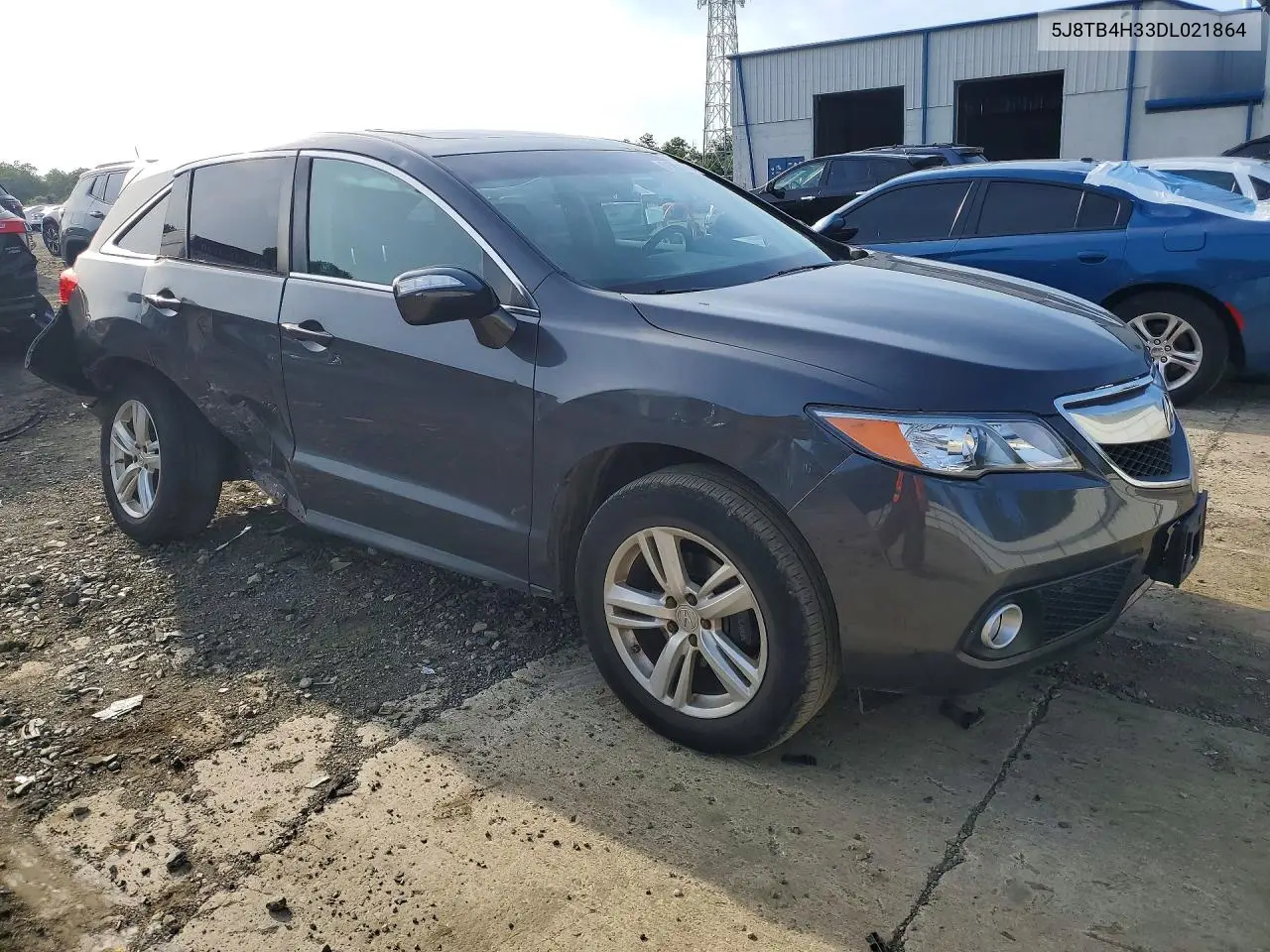 2013 Acura Rdx VIN: 5J8TB4H33DL021864 Lot: 61063066