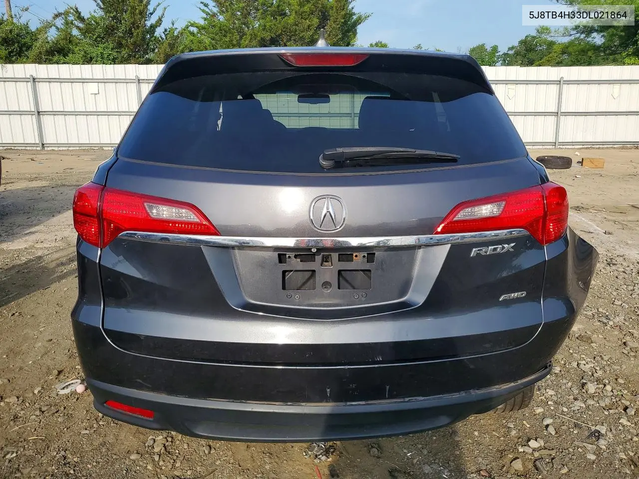2013 Acura Rdx VIN: 5J8TB4H33DL021864 Lot: 61063066