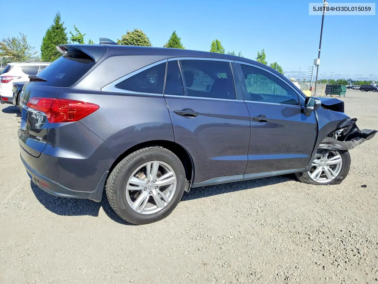2013 Acura Rdx VIN: 5J8TB4H33DL015059 Lot: 61171636