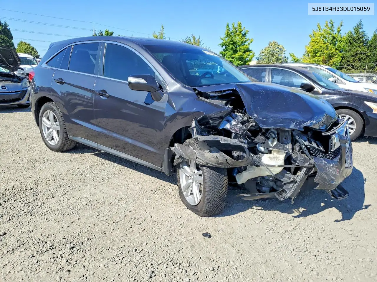 2013 Acura Rdx VIN: 5J8TB4H33DL015059 Lot: 61171636