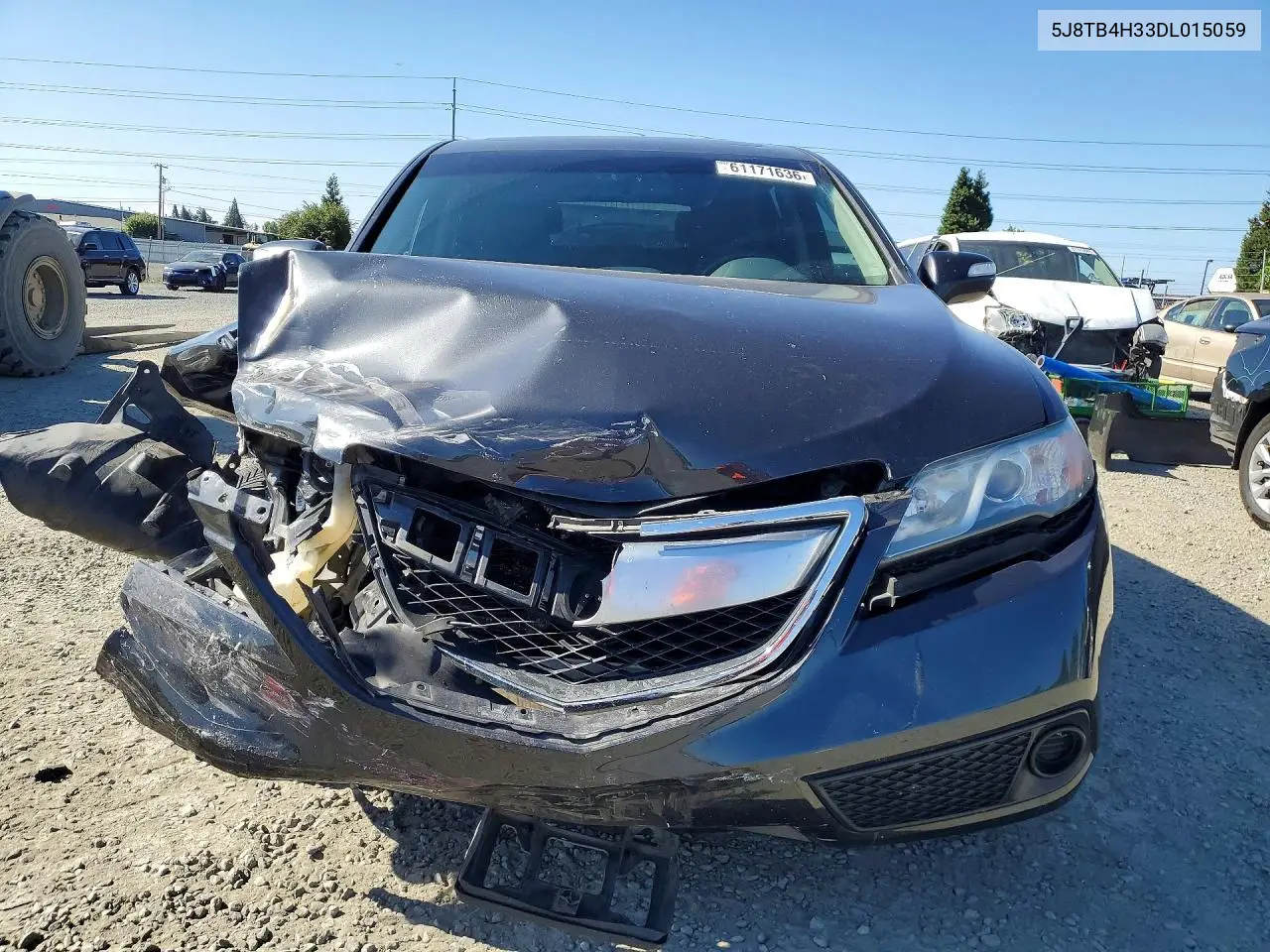2013 Acura Rdx VIN: 5J8TB4H33DL015059 Lot: 61171636