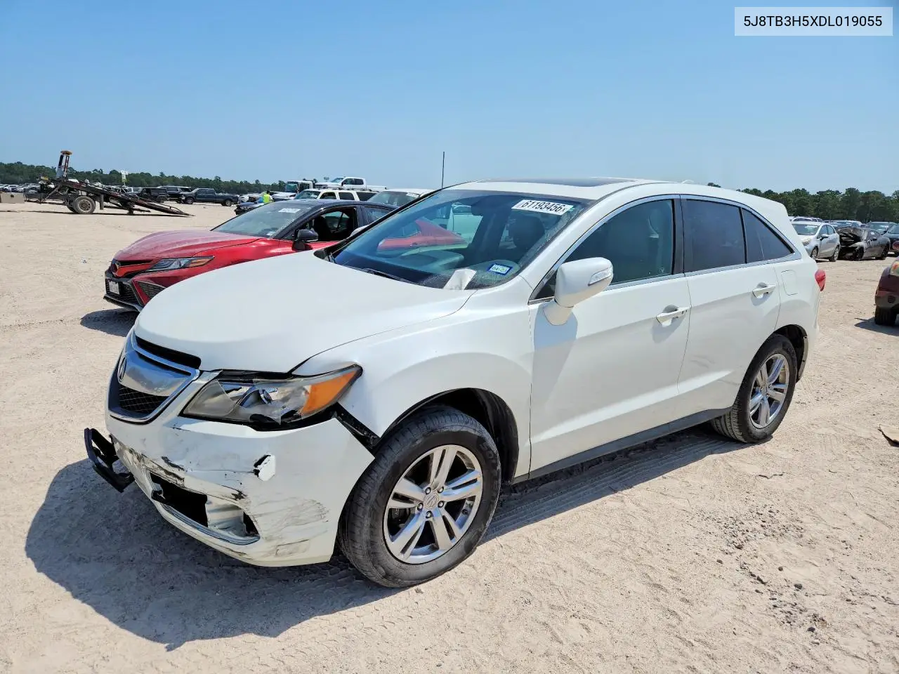 2013 Acura Rdx Technology VIN: 5J8TB3H5XDL019055 Lot: 61193456