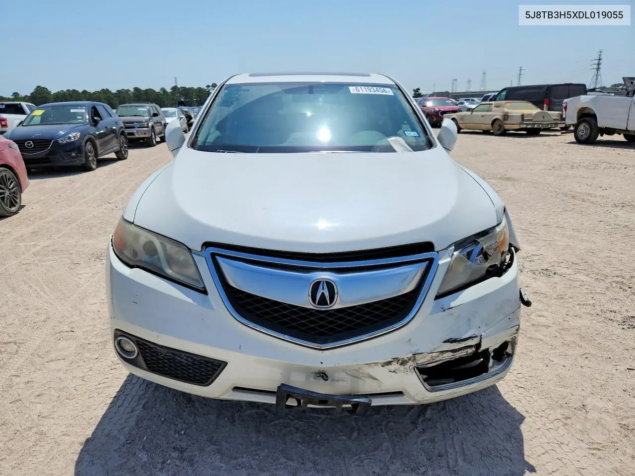 2013 Acura Rdx Technology VIN: 5J8TB3H5XDL019055 Lot: 61193456