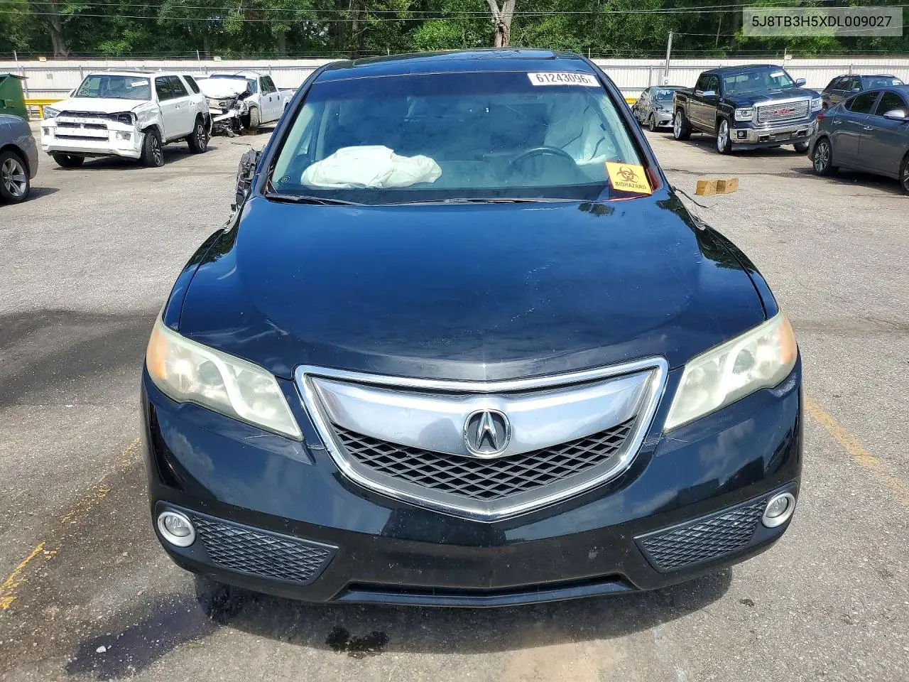 2013 Acura Rdx Technology VIN: 5J8TB3H5XDL009027 Lot: 61243096