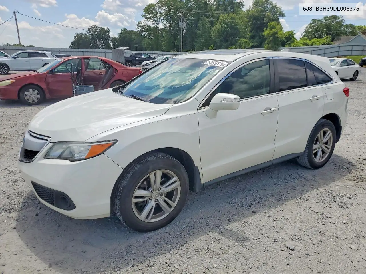 2013 Acura Rdx VIN: 5J8TB3H39DL006375 Lot: 61578116