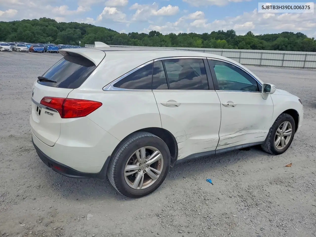 2013 Acura Rdx VIN: 5J8TB3H39DL006375 Lot: 61578116