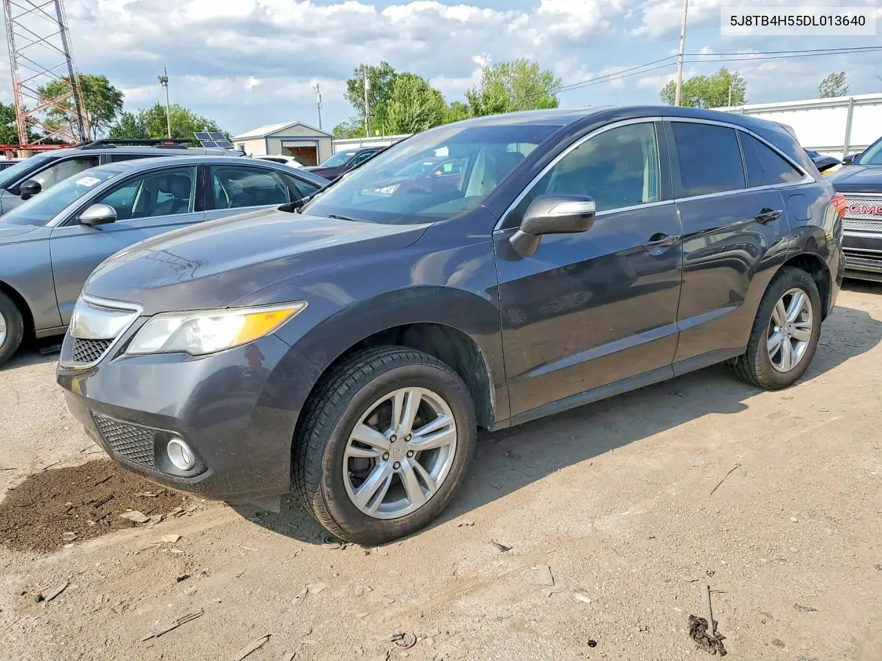 2013 Acura Rdx Technology VIN: 5J8TB4H55DL013640 Lot: 61713086