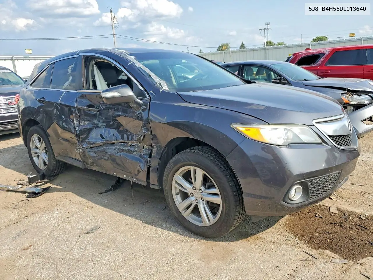 2013 Acura Rdx Technology VIN: 5J8TB4H55DL013640 Lot: 61713086