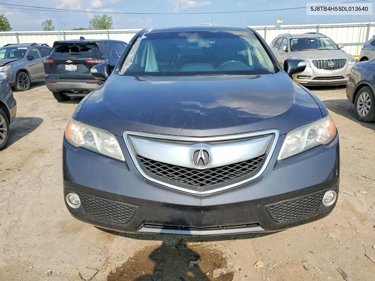 2013 Acura Rdx Technology VIN: 5J8TB4H55DL013640 Lot: 61713086