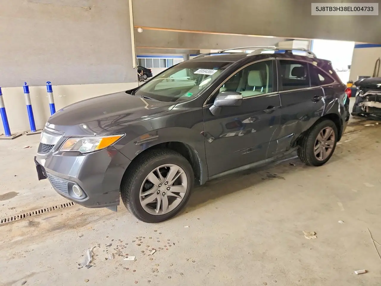 2014 Acura Rdx VIN: 5J8TB3H38EL004733 Lot: 59594366