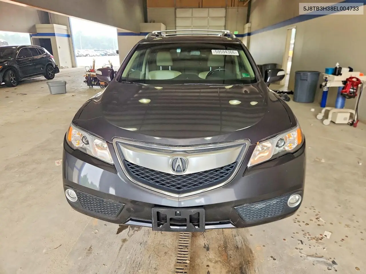 2014 Acura Rdx VIN: 5J8TB3H38EL004733 Lot: 59594366