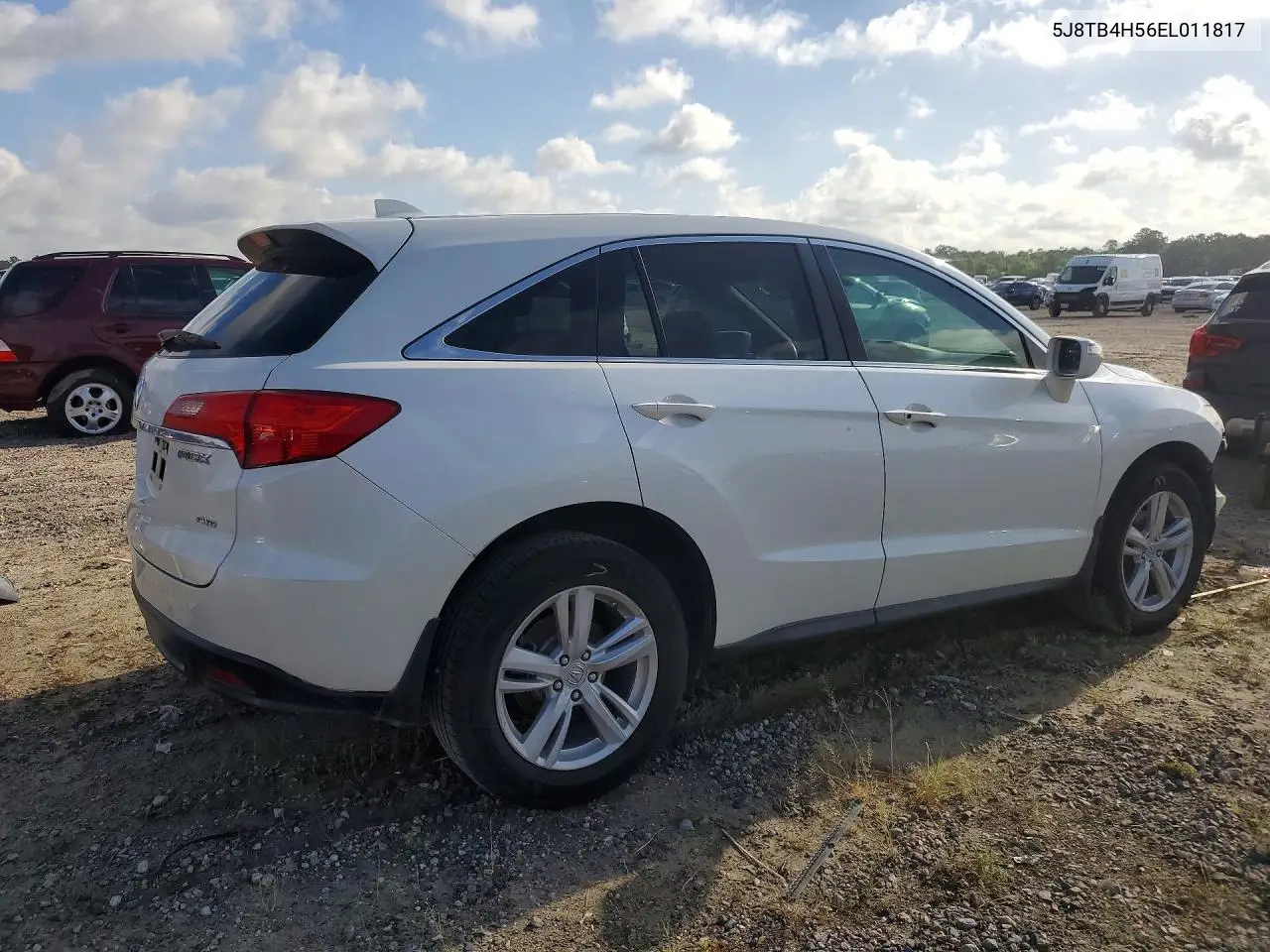 2014 Acura Rdx Technology VIN: 5J8TB4H56EL011817 Lot: 60059486