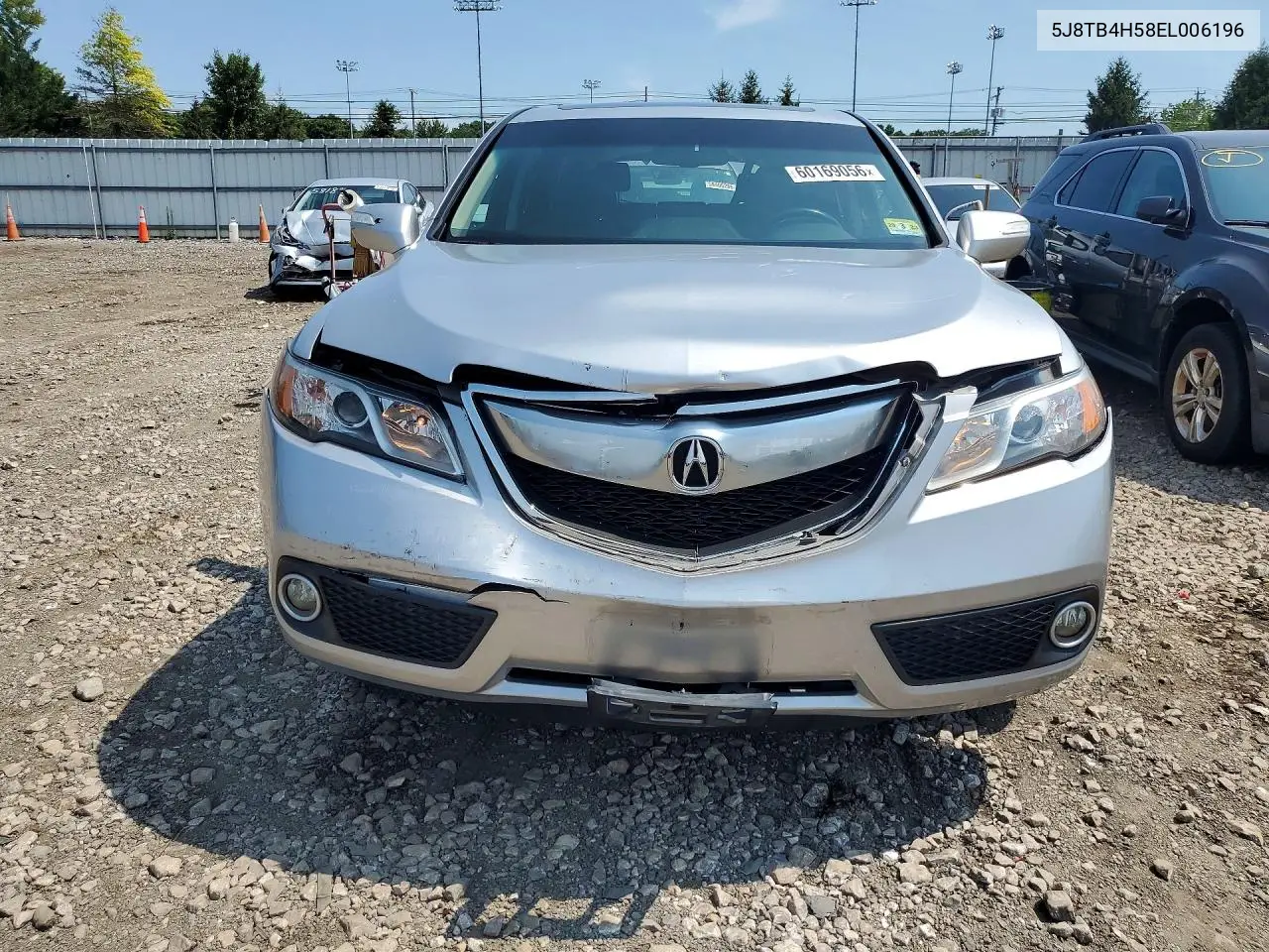 2014 Acura Rdx Technology VIN: 5J8TB4H58EL006196 Lot: 60169056