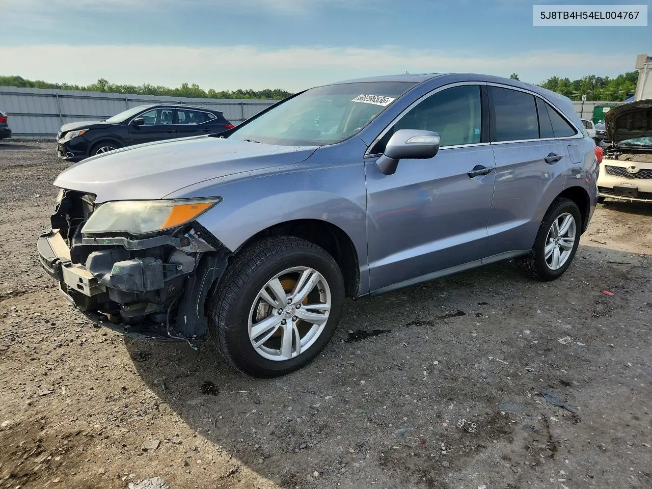 2014 Acura Rdx Technology VIN: 5J8TB4H54EL004767 Lot: 60296536