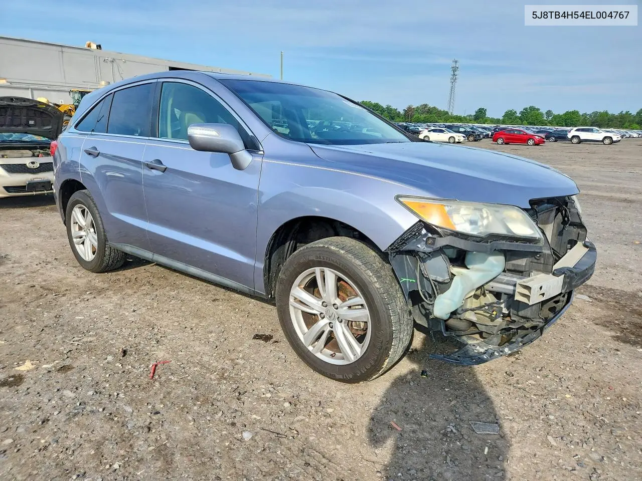 2014 Acura Rdx Technology VIN: 5J8TB4H54EL004767 Lot: 60296536