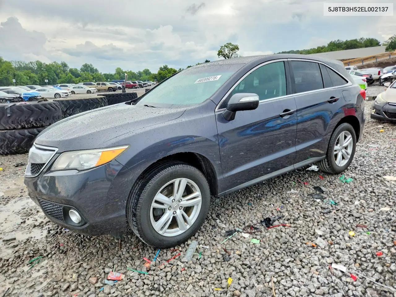 2014 Acura Rdx Technology VIN: 5J8TB3H52EL002137 Lot: 60399276